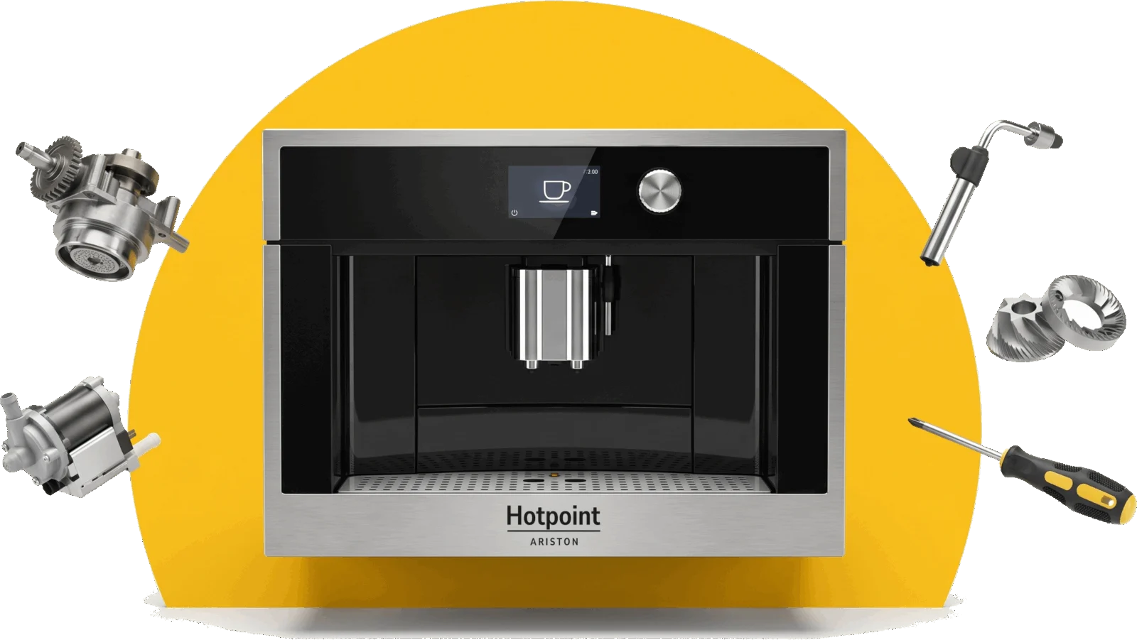 Ремонт кофемашин Hotpoint-Ariston на дому в Москве