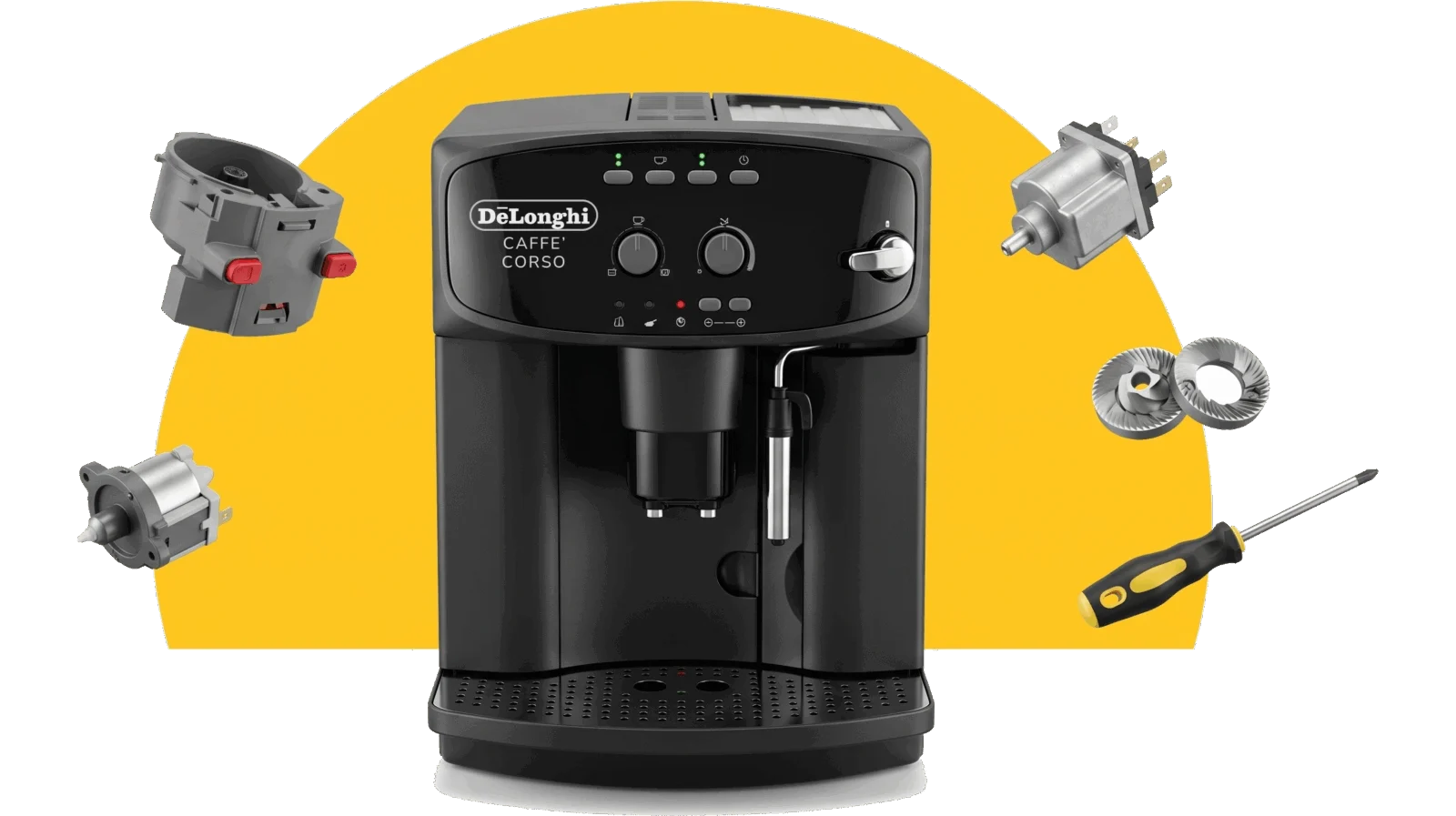 Ремонт кофемашины DeLonghi Caffe Corso ESAM 2600 в Москве