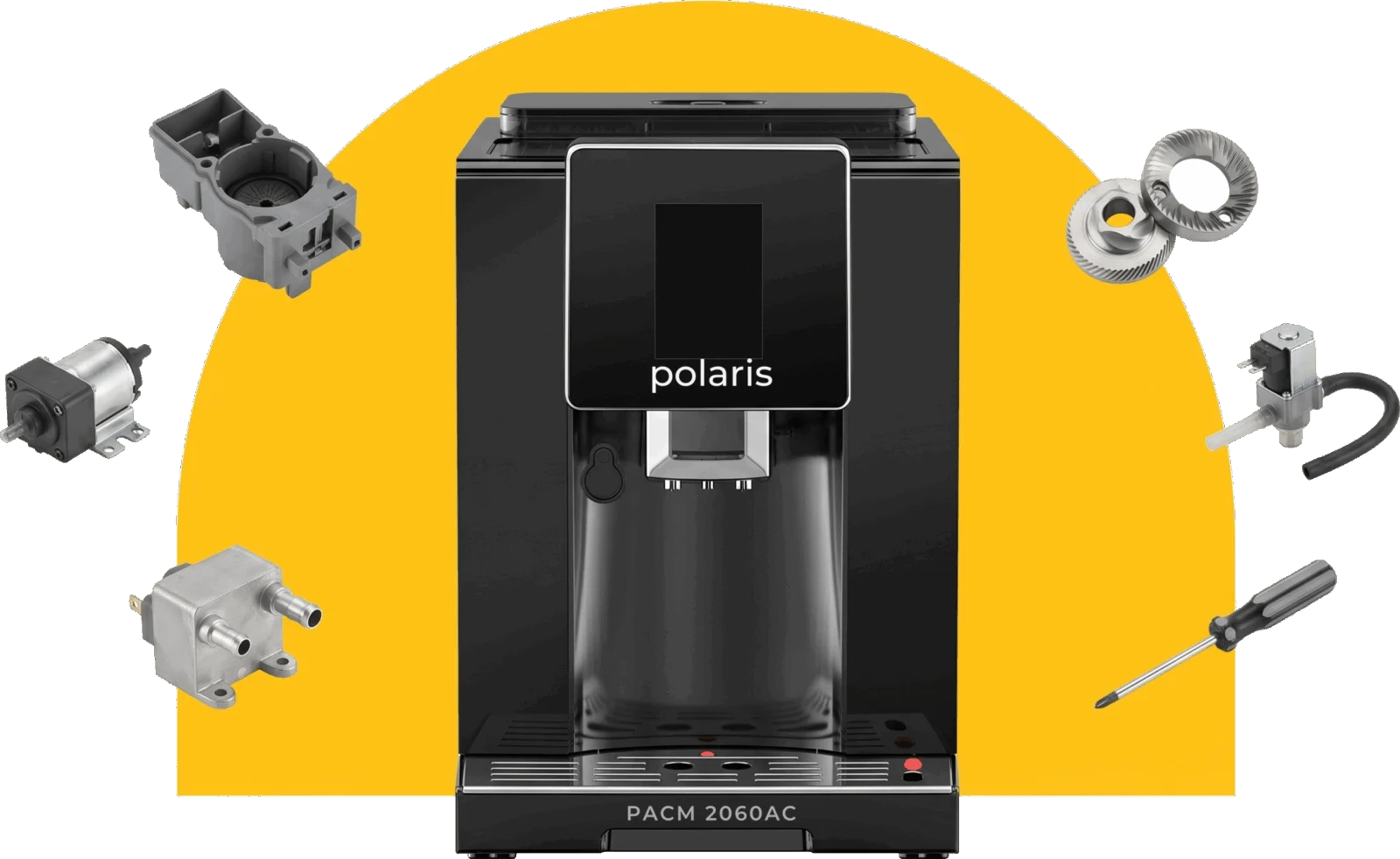 Ремонт кофемашины Polaris PACM 2060AC в Москве