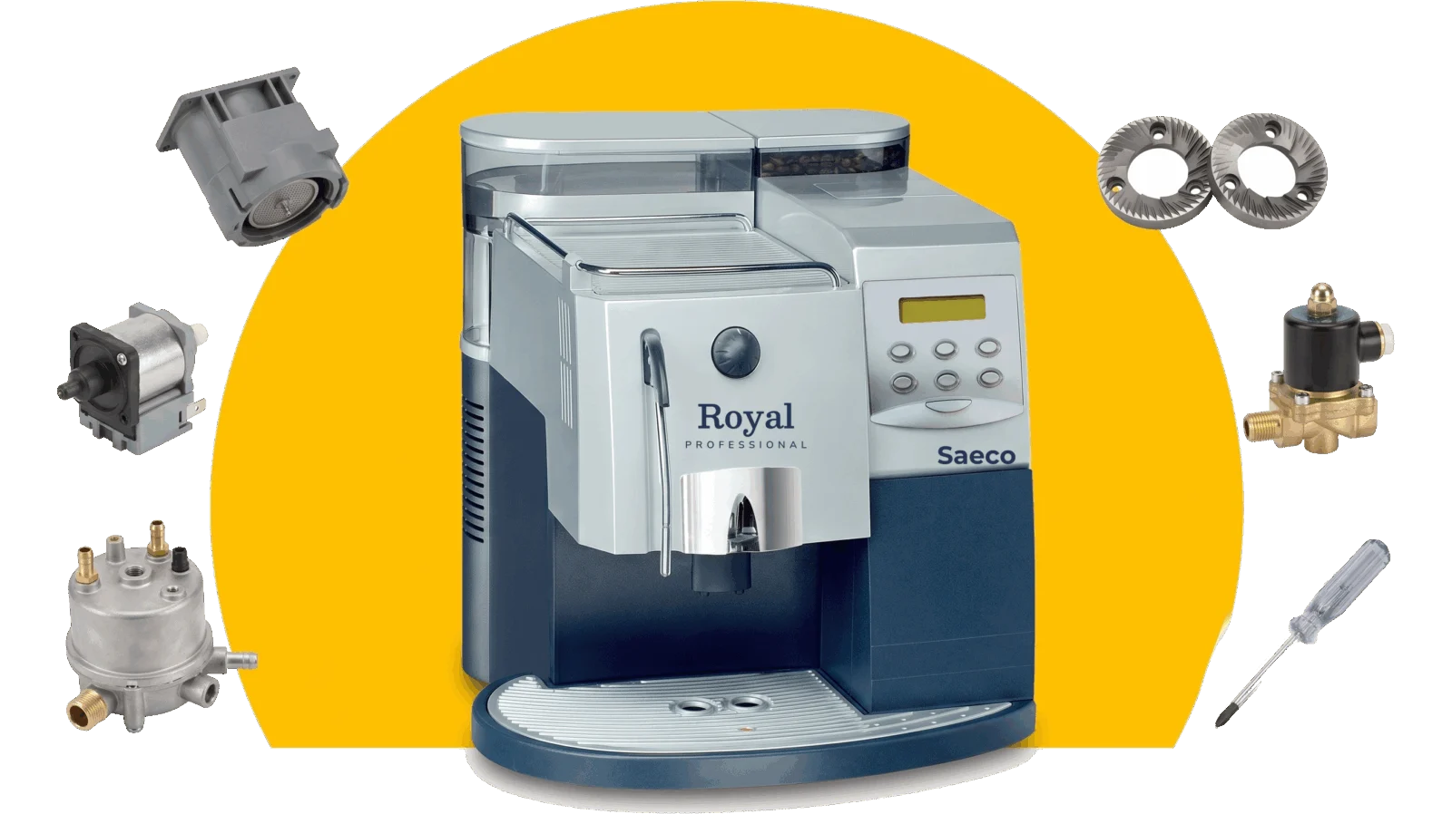 Ремонт кофемашины Saeco Royal Professional в Москве